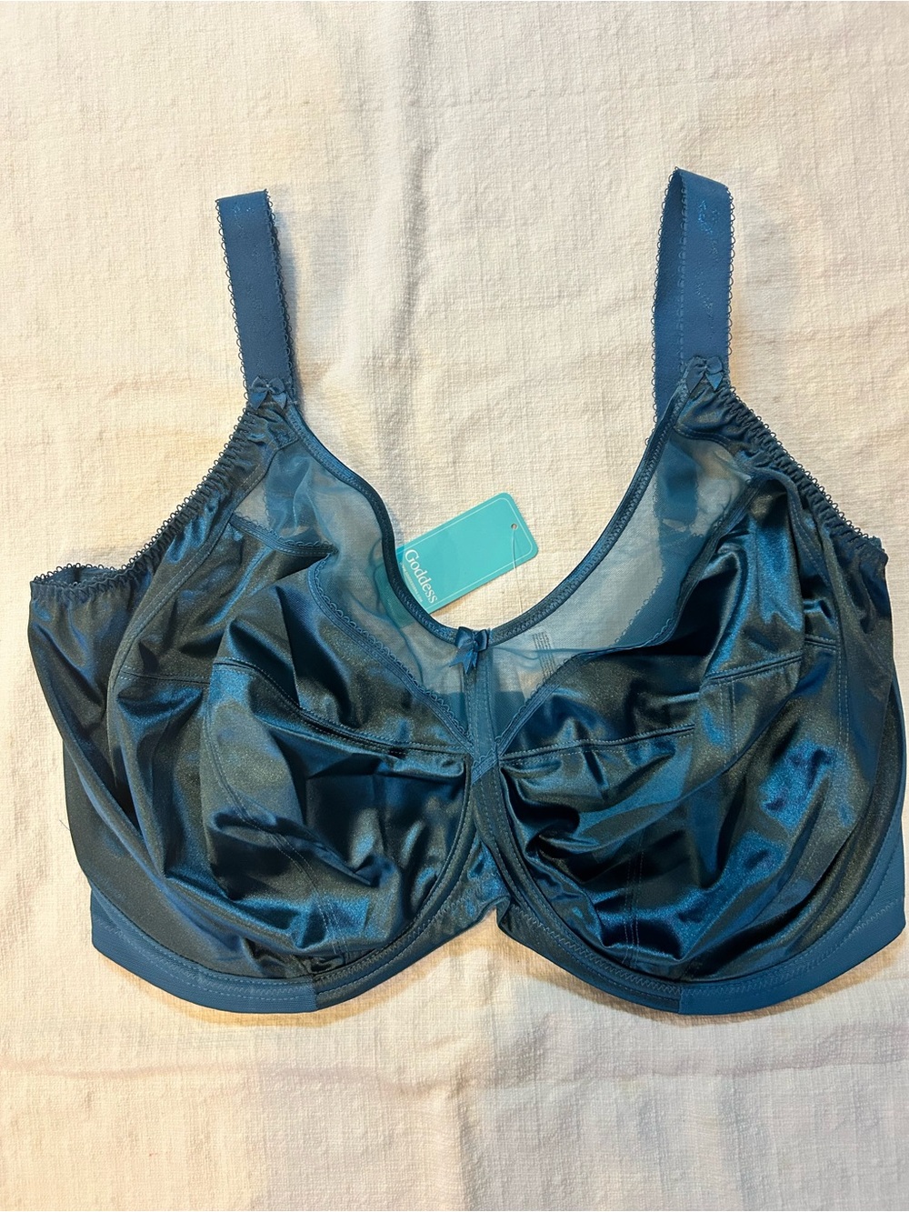 NWT Goddess Keira Full Coverage Underwire Bra US 42N UK 42JJ Teal